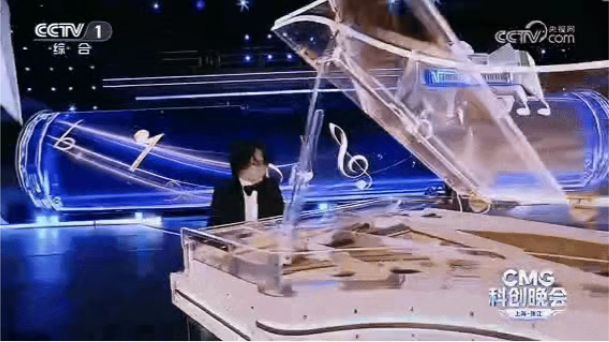 舒密尔钢琴亮相CMG科创晚会，演绎科技+艺术硬核浪漫！